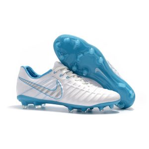 Nike Tiempo Legend VII FG Bílý Modrý